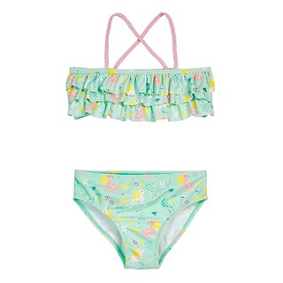 playshoes 抗uv防曬比基尼兩件組兒童泳裝-獨角獸