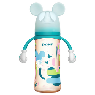 pigeon 貝親 迪尼母感PPSU奶瓶 9個月以上, 米奇印象, 330ml, 1個