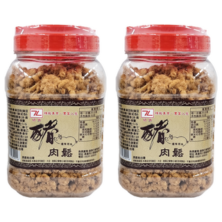 統樂豬肉鬆-台灣傳統風味美食 佐餐良伴 酥鬆可口, 300g, 2罐