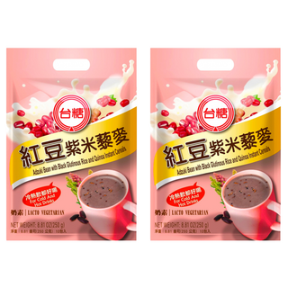 台糖 紅豆紫米藜麥, 奶素, 冷熱皆宜, 25g, 10包, 2袋