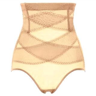 傲人曲線塑身高腰收腹內褲, M/L/XL/2XL/3XL碼, 透氣材質, 鋼骨定型, 膚色