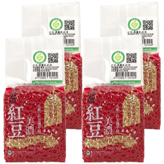 美濃農會 美濃紅豆 台灣產, 500g, 4包