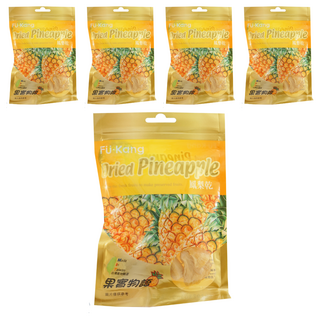 果實物語 台灣鳳梨乾 酸甜可口 保留水果風味, 60g, 5包