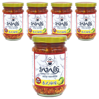 扒扒飯 泰椒醬, 香辣爽口不油膩, 搭配飯、麵、水餃都美味, 260g, 5罐