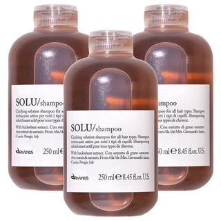 davines 達芬尼斯 SOLU 深層洗髮露 清爽, 3瓶, 250ml