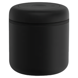 FELLOW Atmos 不鏽鋼真空密封罐，0.7L，霧面黑, 直徑10.5 x 12.6cm, 1個