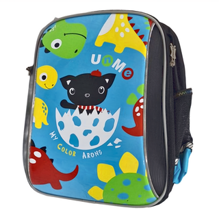 UnMe 樂樂蛋龍後背書包, 3281 鏡粉藍, 28 x 36 x 12cm, 1個