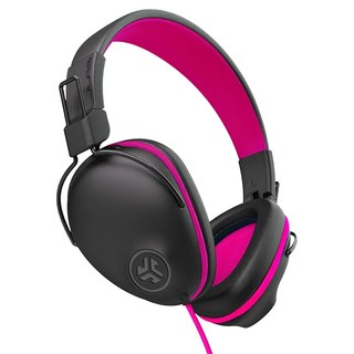 美國 JLAB 有線版兒童耳機, 粉紅色, JLab JBuddies Pro