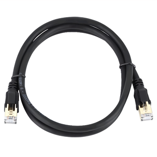 DTAudio Cat.8 高速網路線 50cm KN-A01 乙太網路線 高速傳輸 穩定連接, 1條