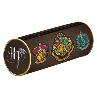 Harry Potter 哈利波特 霍格華茲徽章 筆袋 PVC材質, 1個