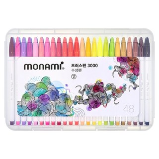 monAmi 水性筆 48色, 1組, 多色