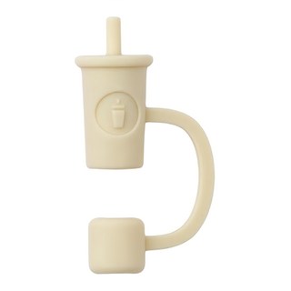 Oolab 良杯製所 杯款 細吸管蓋 霧黃, 1個, 1個