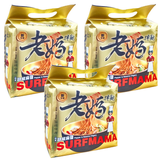 老媽拌麵 胡椒麻醬 Mom's Dry Noodle, 12包