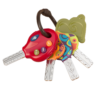 B.toys 幸運的鑰匙玩具 10個月以上, 番茄紅, 1盒