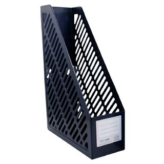 W.I.P 台灣聯合文具 固定雜誌箱 AMF3160 31.5 x 9 x 25cm, 黑色, 1個