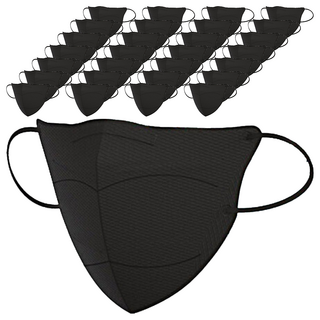 Ever New Clean 鳥嘴口罩 XL KF94, 黑色, 40包, 5片