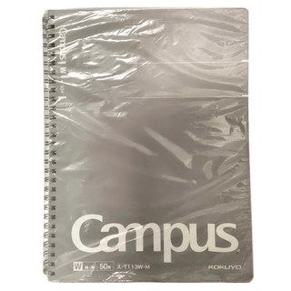 KOKUYO Campus 大人線圈本 空白#1974 B5 50頁, 灰色, 1本