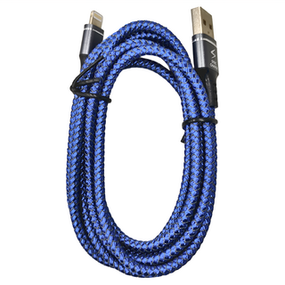 iLeco Lightning超耐用快充線, USB A to Lightning, 2m, AL-90444, 1個