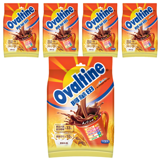Ovaltine 阿華田 營養巧克力麥芽飲品 歐洲及澳洲乳源, 20g, 13包, 5袋