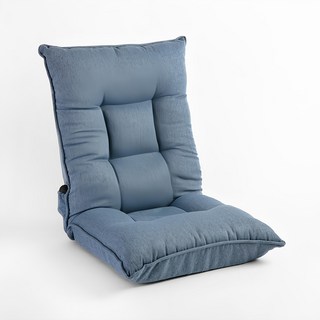 HOLA 和樂家居 腰部氣壓調節和室椅 122 x 54 x 16cm 5.1kg, 藍色, 1個