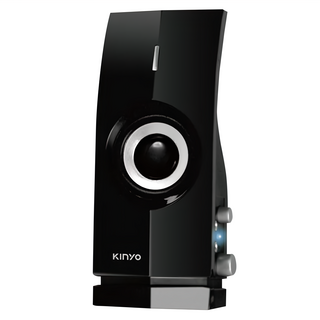 Kinyo 多媒體音箱 75 x 75 x 175mm, PS-400, Black