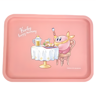 enSKY 托盤, 卡比快樂早晨 粉色, 1個