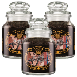 FANGS 方氏 伯爵茶 斯里蘭卡紅茶 佛手柑香料, 60g, 1罐, 3罐