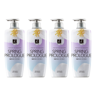 ELASTINE 伊絲婷 春日戀曲奢華香水潤髮乳 滋潤受損髮絲 長久持香, 600ml, 4瓶