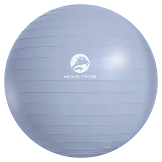 MICHAEL FITNESS 麥克健身 加厚防爆瑜珈球，55cm/65cm/75cm, 霧霾藍