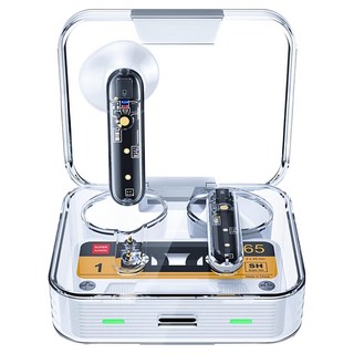 TOTU 拓途 TWS真無線藍牙耳機 BE-13-TWS V5.3藍牙 HiFi音質 通話降噪 13mm大振膜 透明設計