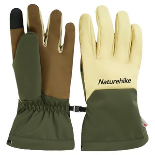 Naturehike 挪客 野途防風防水加厚保暖觸控手套 KA026