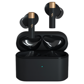 1MORE 萬魔 PistonBuds Q30 真無線降噪藍牙耳機，智能降噪，全音域類鑽石振膜動圈，通話降噪，超長續航，IPX5防水, EC305, 黑色