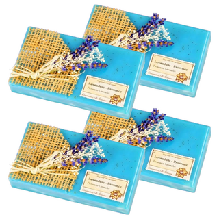 BOEMI 花妍水漾 南法香頌植萃皂 薰衣草, 210g, 4個