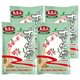 馬玉山 杏仁粉 真材味覺 奶素食 即溶, 600g, 4包
