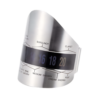 SALUS 佐藤金屬 不鏽鋼紅酒測溫器 75 x 65 x 95mm, 1個