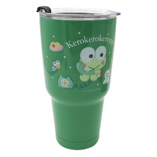 Sanrio 三麗鷗 大眼蛙冰霸杯, 900ml, 1個, 綠色