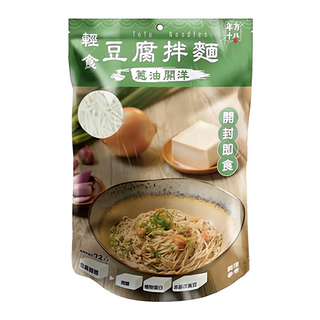 年方十八 輕食豆腐拌麵-蔥油開洋, 開封即食，非基改黃豆，植物蛋白豐富, 1包