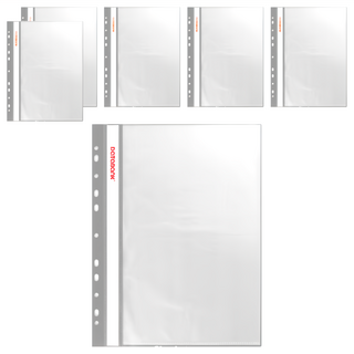 Databank 三田文具 A4 11孔輕便軟質資料簿, 6本, 20頁