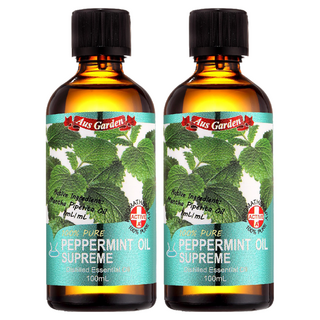 Ausgarden 澳維花園 精油 至尊薄荷 100ml 清涼醒腦 舒緩壓力, 2瓶