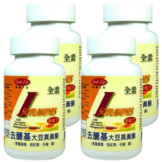 good Life 得意人生 去醣基大豆異黃酮, 60顆, 4罐
