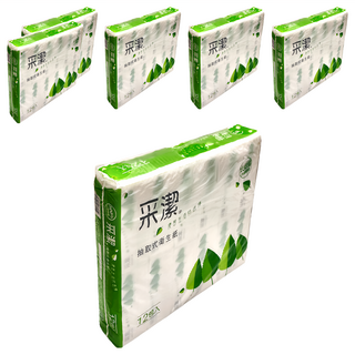 采潔 抽取式衛生紙 100抽, 12包, 6袋