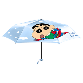 AKIRA 御衣坊 蠟筆小新 小手提袋傘 (動感超人版) 傘面直徑約110公分