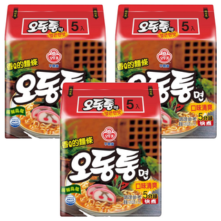 OTTOGI 不倒翁 烏龍拉麵 海鮮風味 120g, 15包