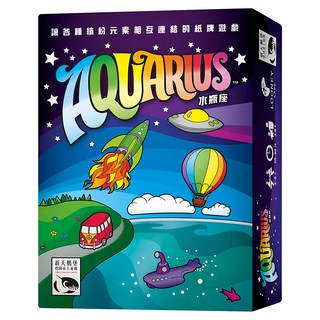 LOONEY LABS 桌遊卡牌 水瓶座, 熱門遊戲再版, 瞞過對手完成任務挑戰, 1盒