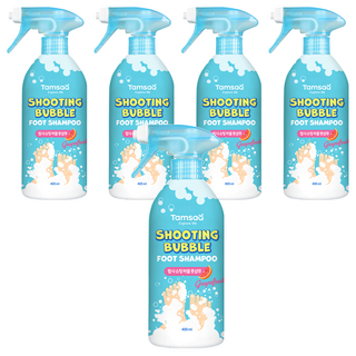 Tamsaa 足部沐浴泡泡 葡萄柚尾酒香 400ml, 5瓶, 1入