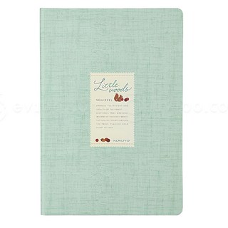 KOKUYO 國譽 Little Woods 軟線圈點線筆記本, 綠色, 1本