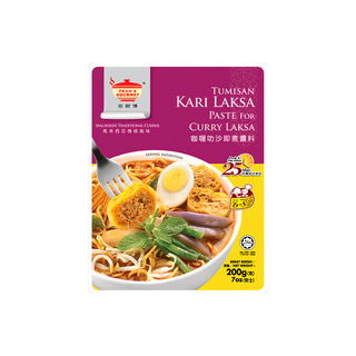 TEAN'S GOURMET 田師傅 咖哩叻沙即煮醬料 馬來西亞傳統美食, 200g, 1包