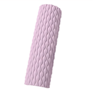 桃尻momosiri 水滴款瑜珈按摩滾筒, 木槿紫, 1個