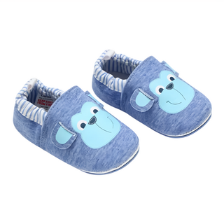 歐美手工防滑嬰兒學步鞋 柔軟舒適, 13cm, 開心小猴