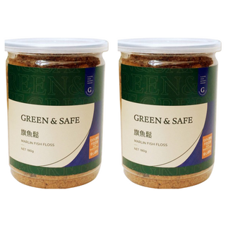GREEN&SAFE 永豐餘生技 旗魚鬆, 180g, 2罐